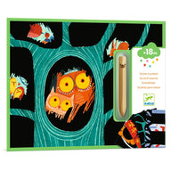 Djeco Scratch Boards for Toddlers - Learning About Animals