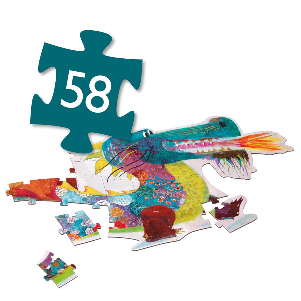 Djeco Puzzle - Leon the dragon