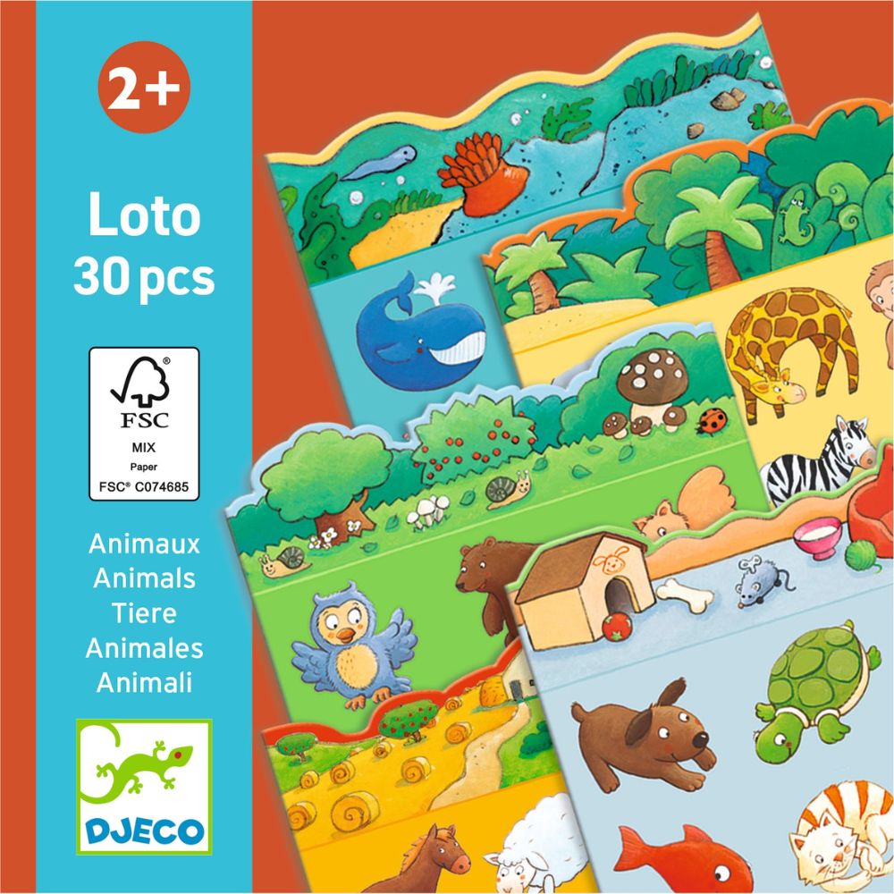 Djeco Lotto Animals DJ08120