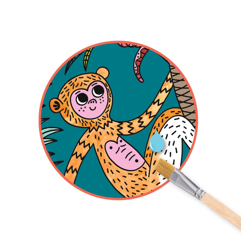 Djeco Magic Reveal Painting - In The Jungle DJ00096