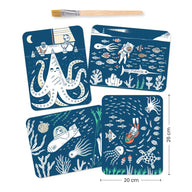 Djeco Magic Reveal Painting - In The Ocean DJ00097