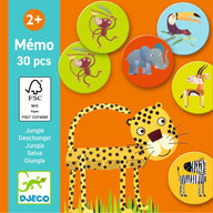 Djeco Memory Game Jungle DJ08159