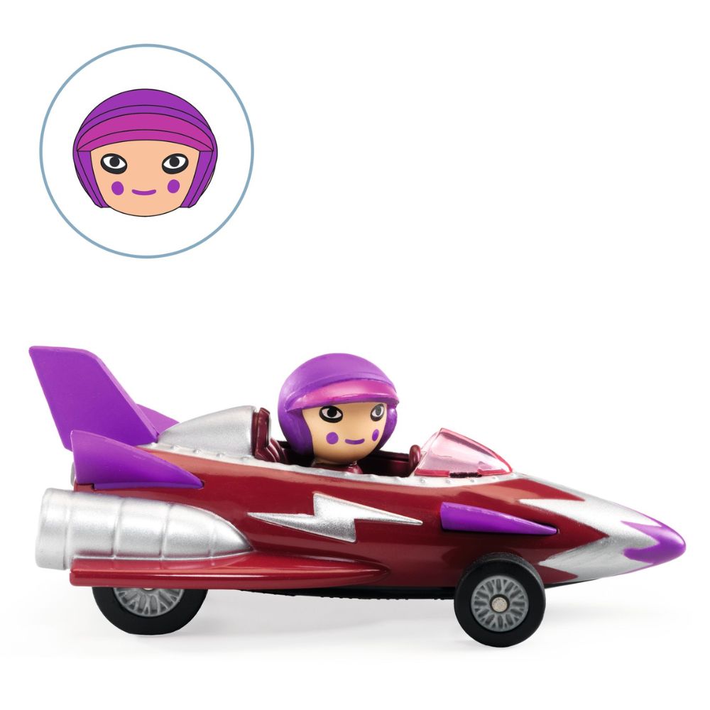 Djeco Crazy Motors - Miss Burgundy