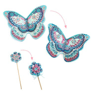 Djeco Like A Fairy Mosaics For Kids - Make Your Own Fairy Wings! DJ07939