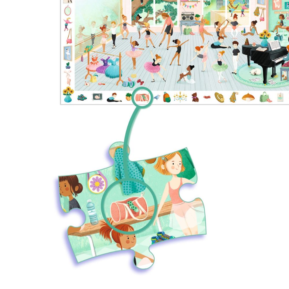 Djeco Observation Puzzle - The Ballet Dance School