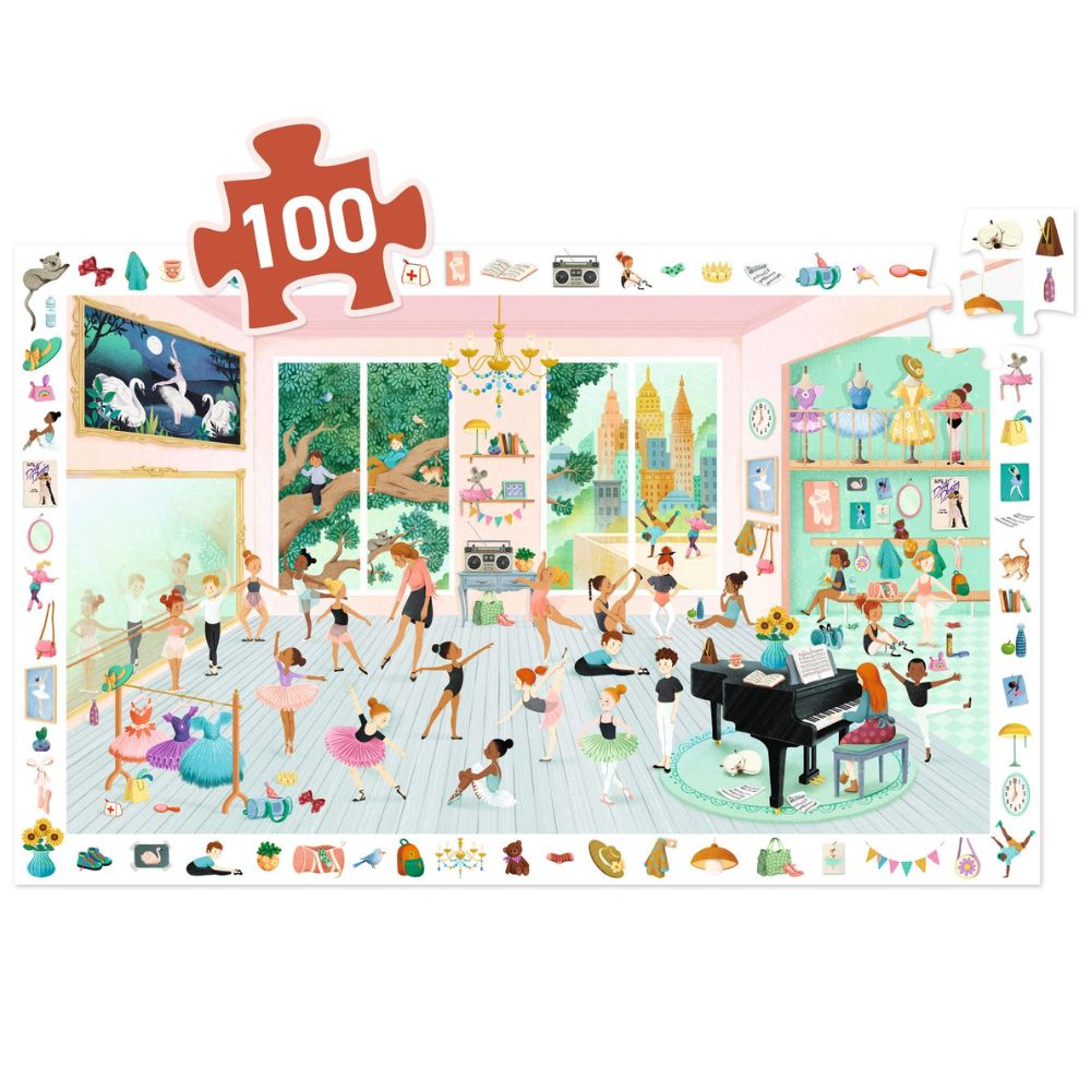 Djeco Observation Puzzle - The Ballet Dance School