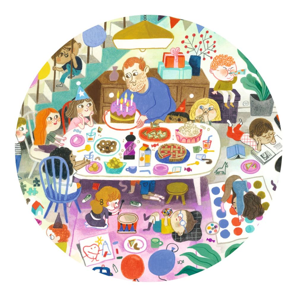 Djeco Observation Puzzle - The Birthday Party