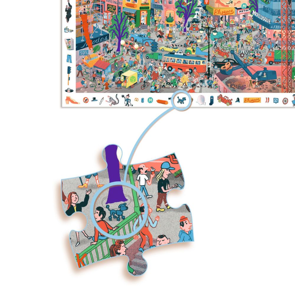 Djeco Observation Puzzle - The City