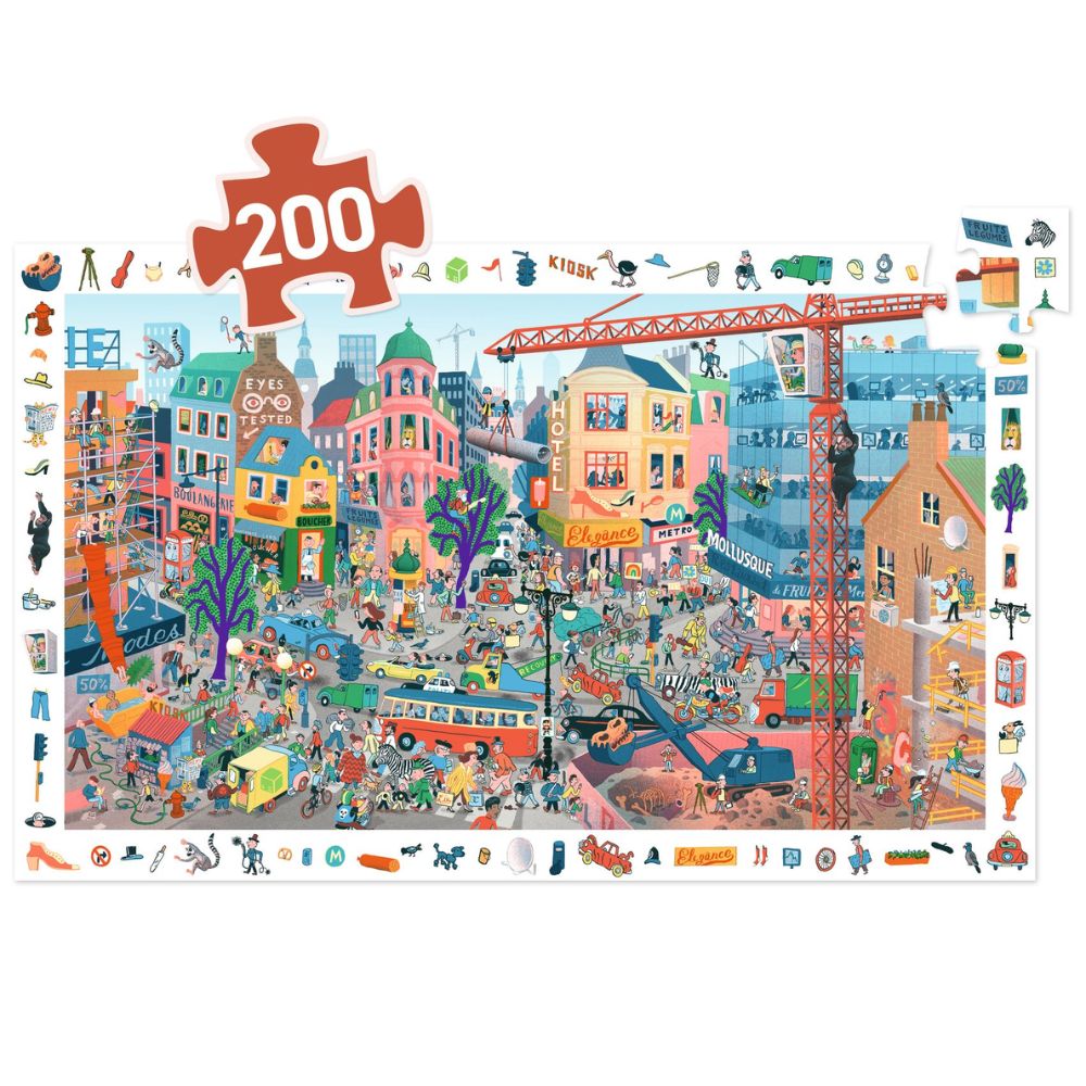 Djeco Observation Puzzle - The City