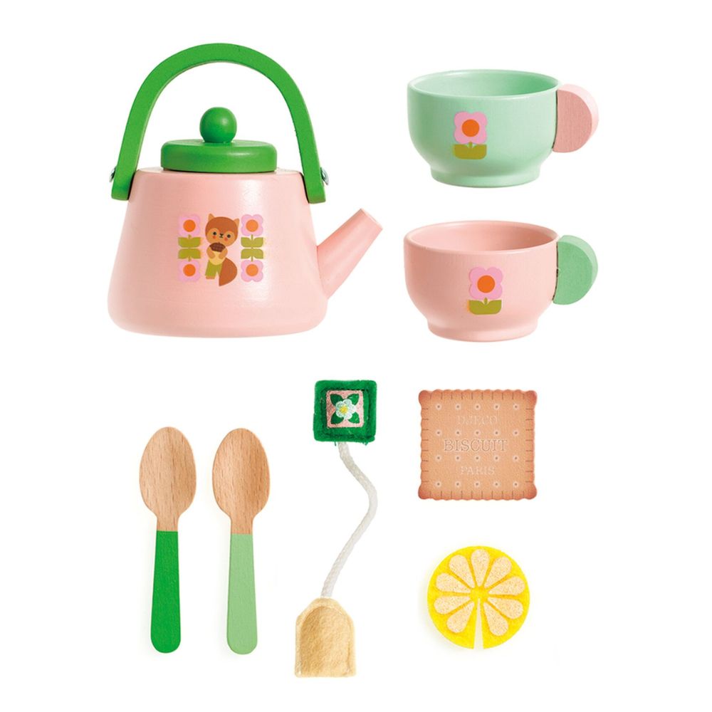Djeco Role Play Toys - P'Ti Set - Tea DJ05540
