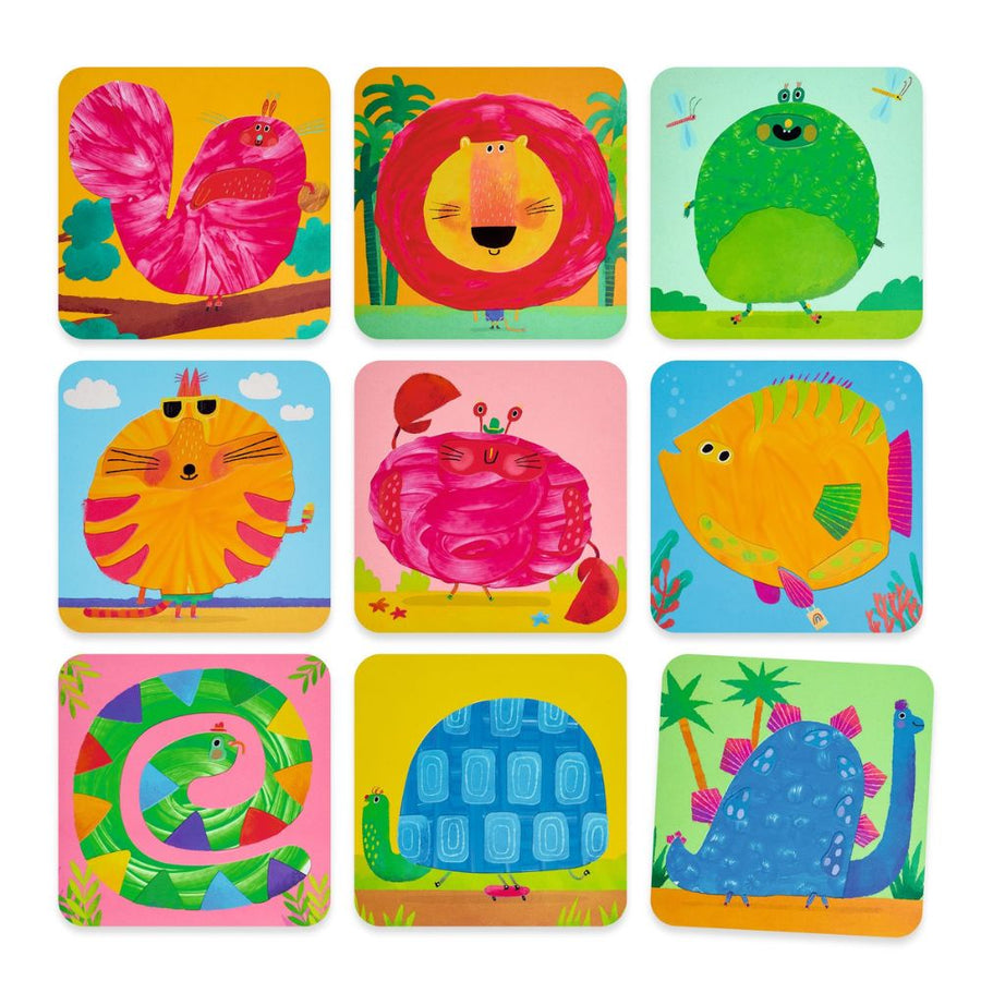 Djeco Painting - Crazy Animals DJ00963