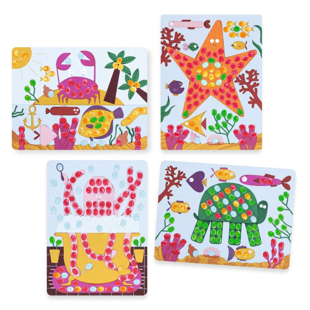 Djeco Painting Dots and Fish DJ00046