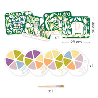 Djeco Palette Painting Wild Animals DJ09132