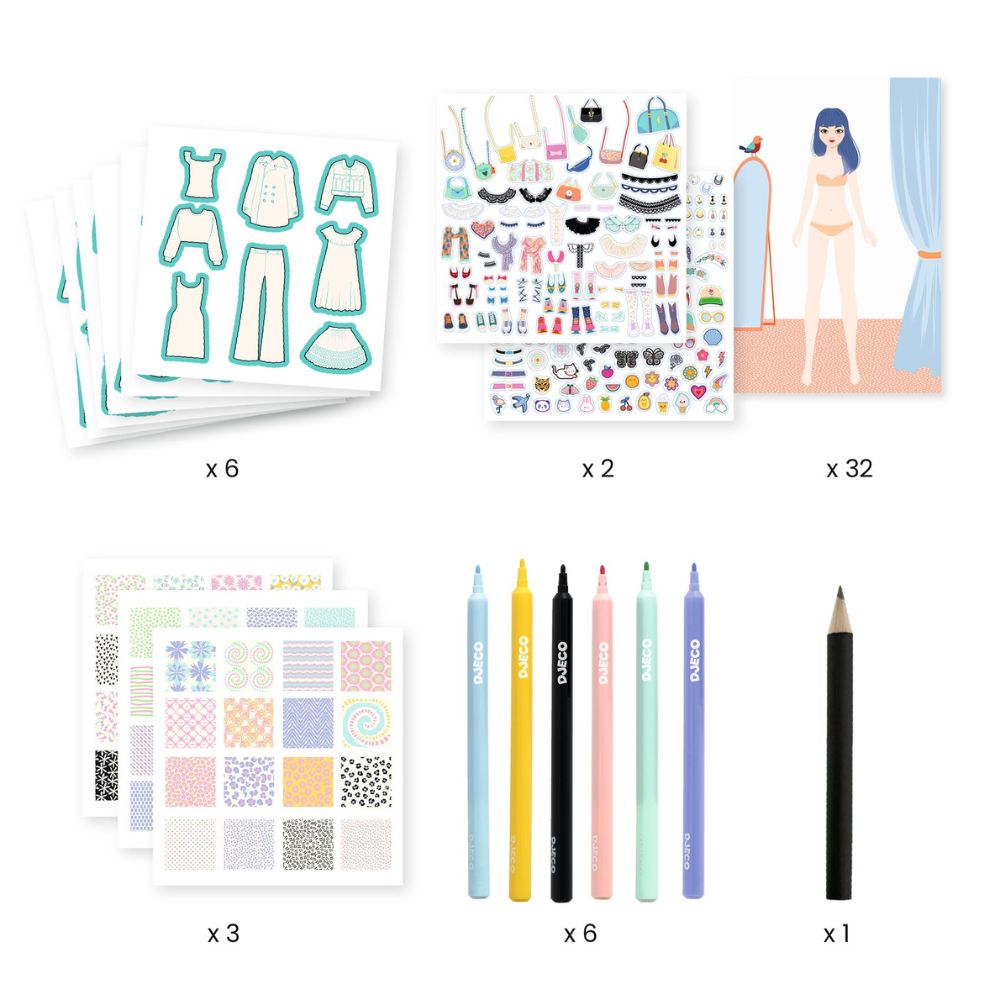 Djeco Paper Creations - Design A Collection DJ09848