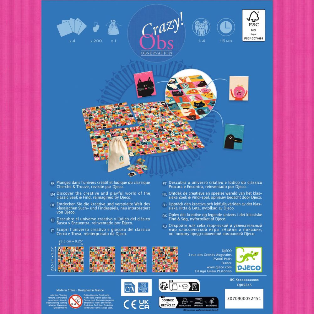 Djeco Classic Games - Photo Booth DJ05245