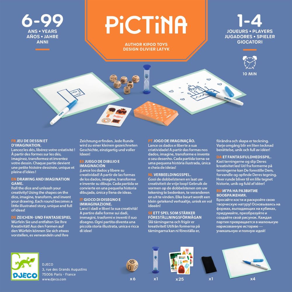 Djeco Games - Pictina DJ00842
