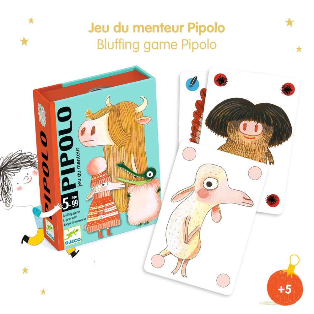 Djeco Pipolo Card Games DJ05108