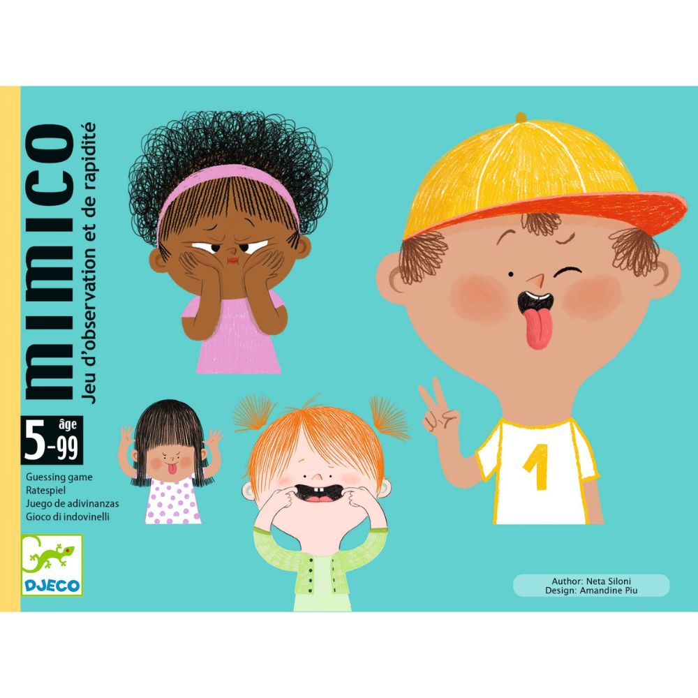 Djeco Playing Card Games - Mimico DJ05067
