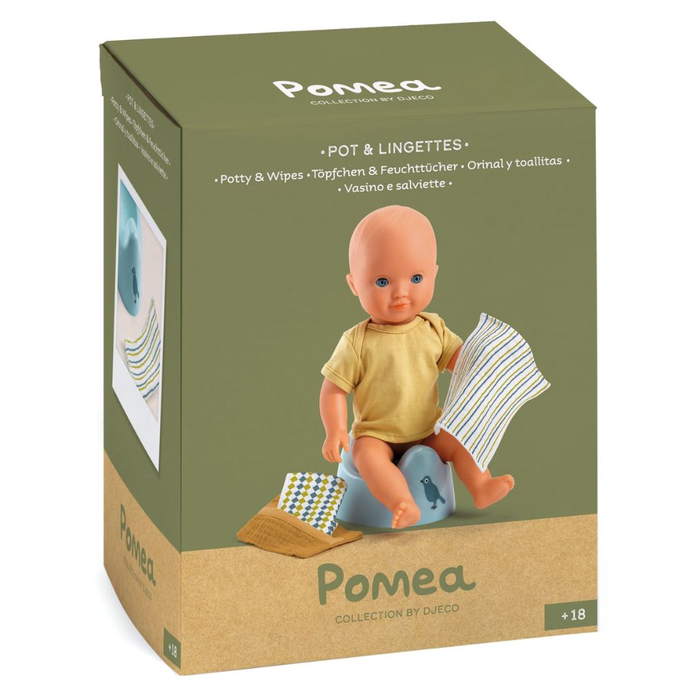Djeco Pomea Potty and Wipes DJ07853