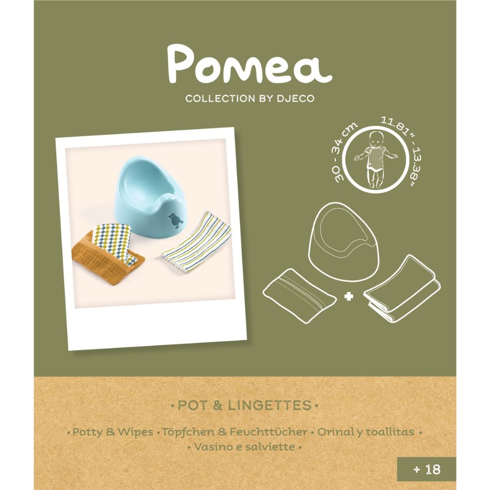Djeco Pomea Potty and Wipes DJ07853