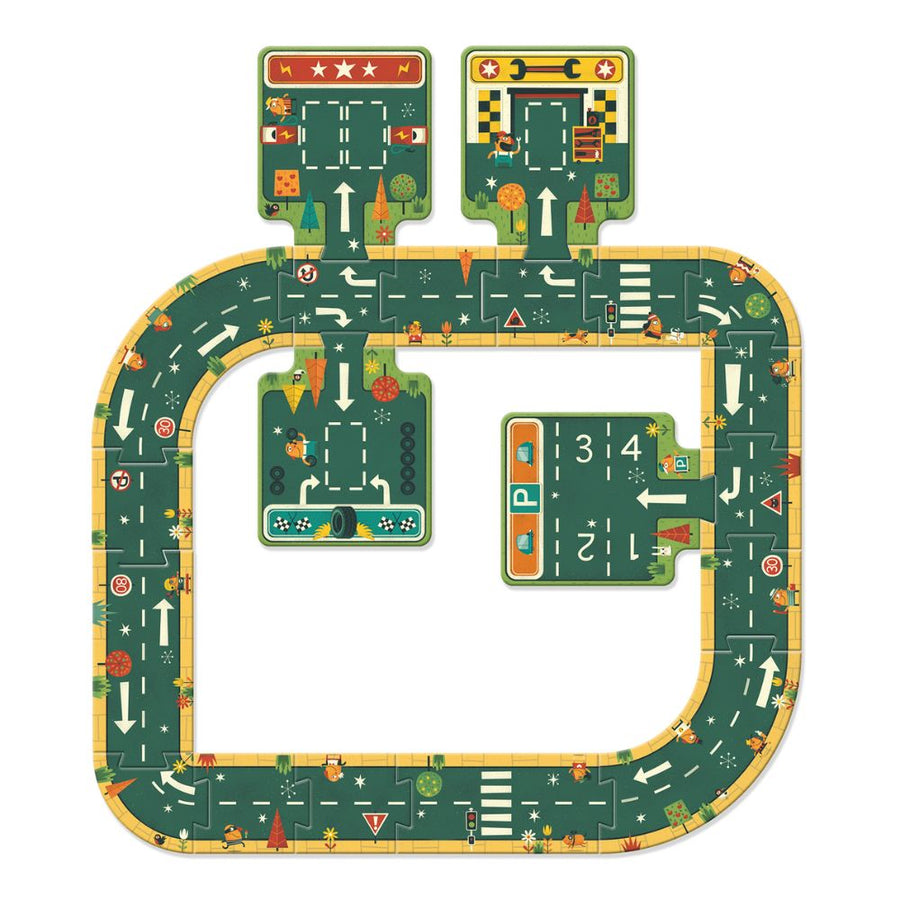 Djeco Pop To Play - Roads DJ07162