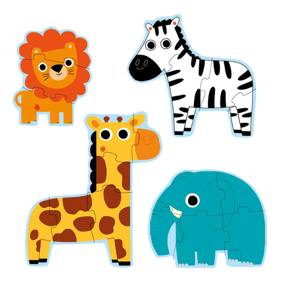 Djeco Progressive Puzzles - In The Jungle DJ07135