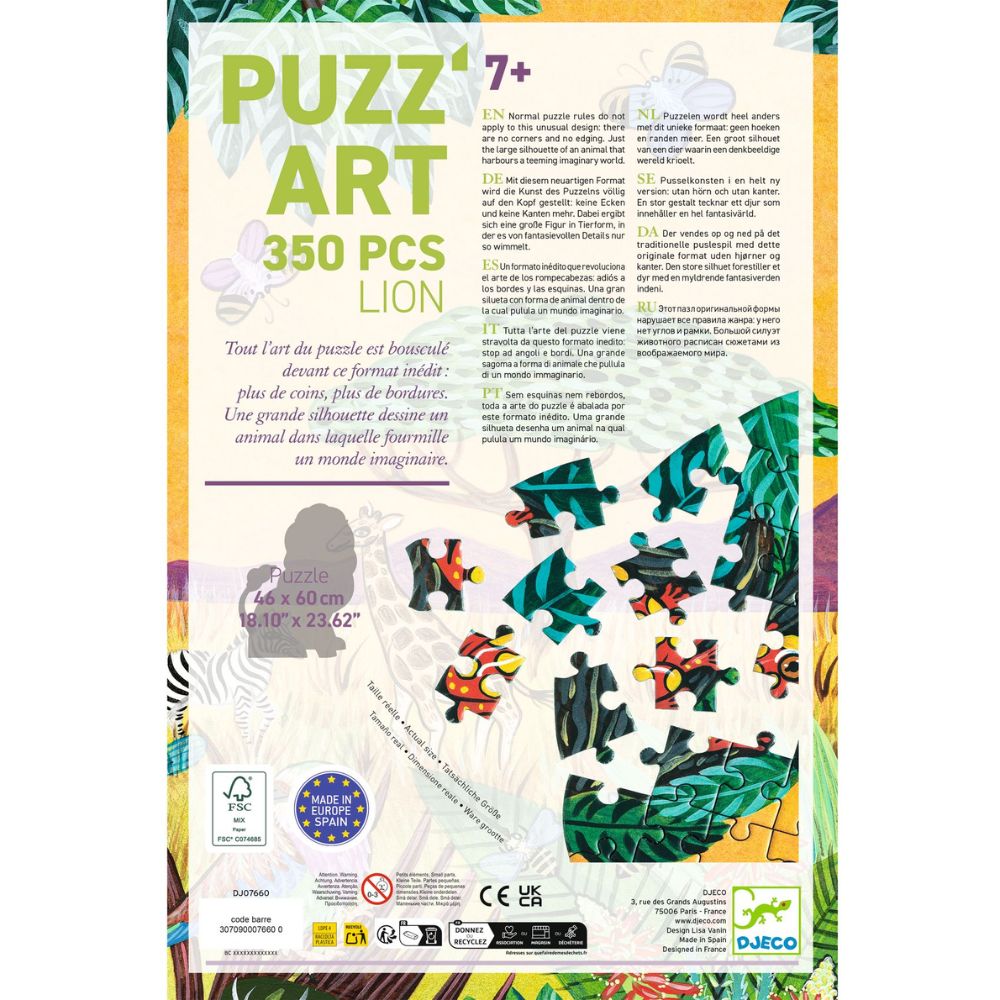 Djeco Art Puzzle - Lion