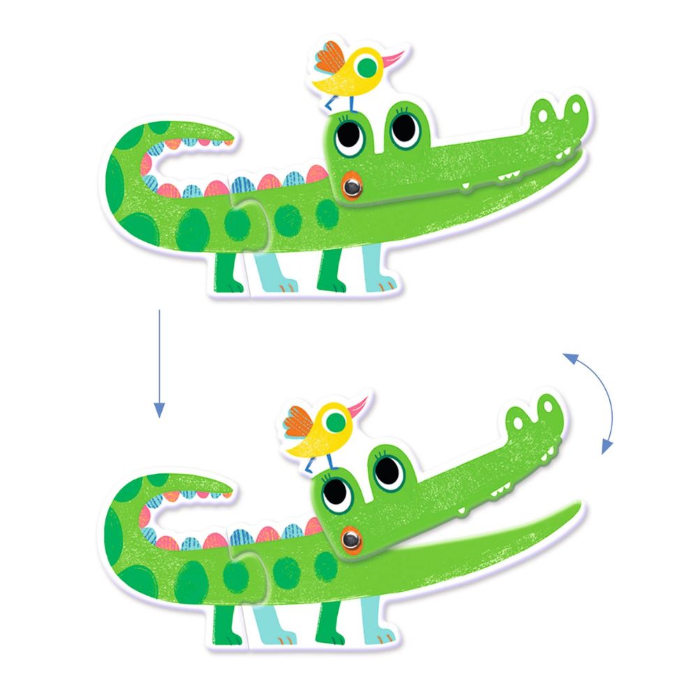 Djeco Puzzle Duo-Trio - Animals DJ08262