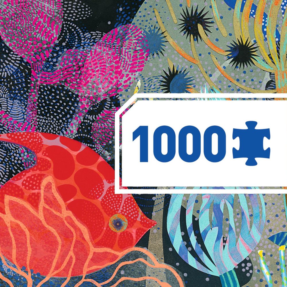 Djeco Puzzle Gallery - Fish Paradise - 1000pcs DJ07694