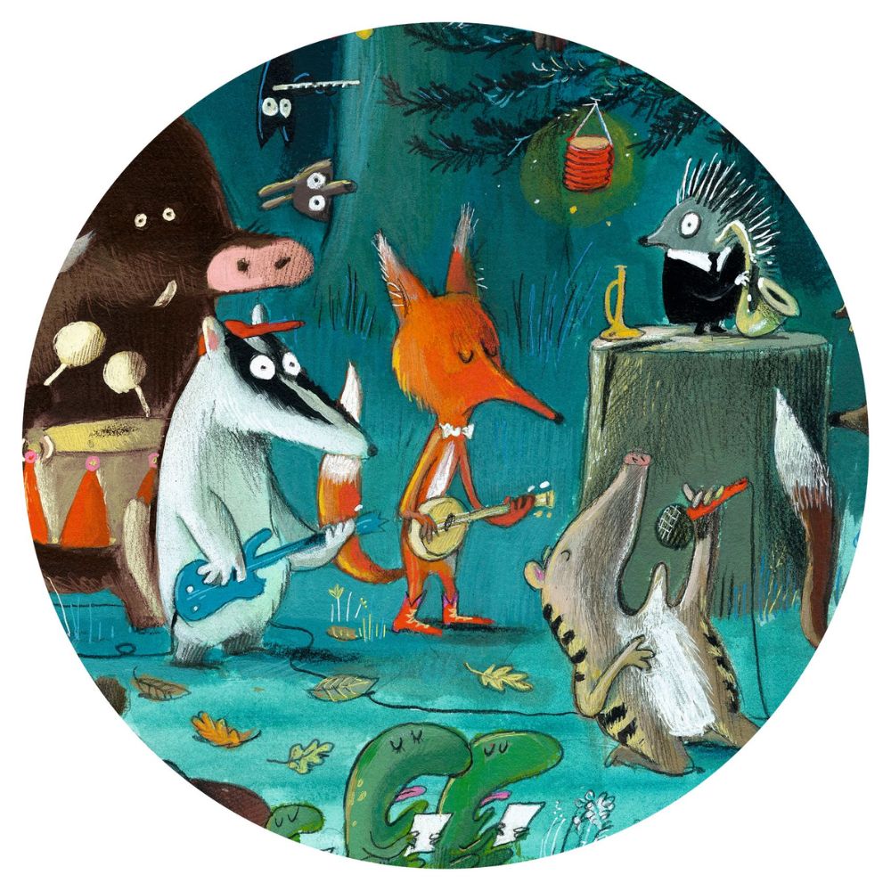 Djeco Observation Puzzle 35 pcs - The Orchestra