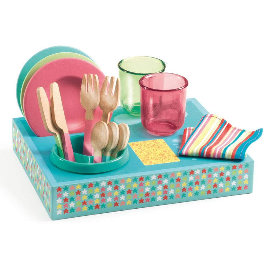 Djeco Role Play Toys - Dishware Set DJ05522