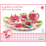 Djeco Role Play Toys - Lil Rose Tea Party DJ06639