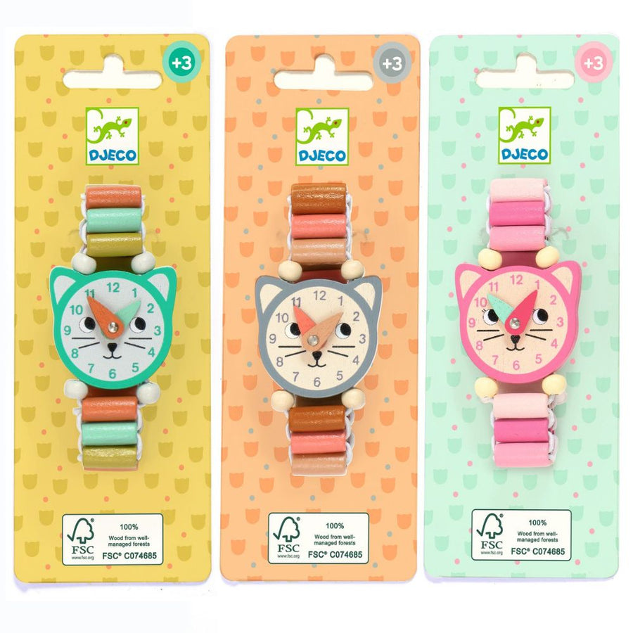 Djeco Role Play Toys - Little Cat Watch DJ05570