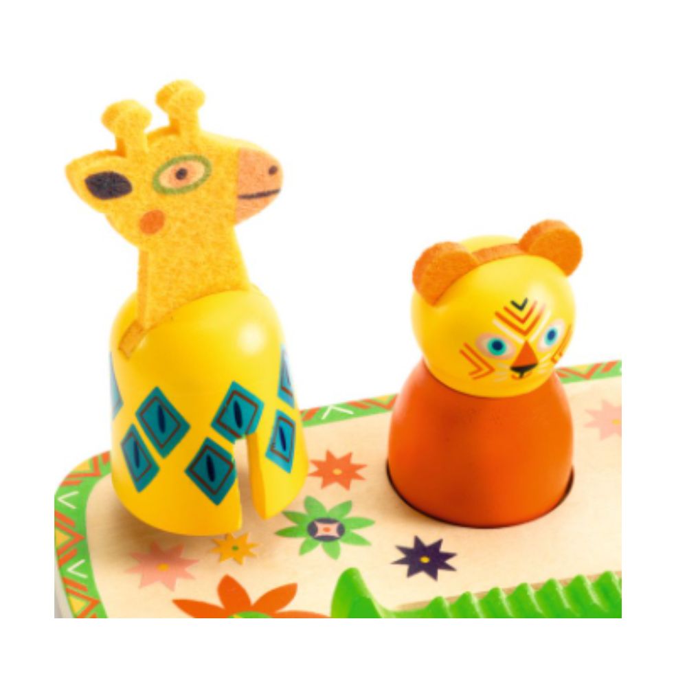 Djeco Musical Toys - Savannah Carnival Music Table DJ06038