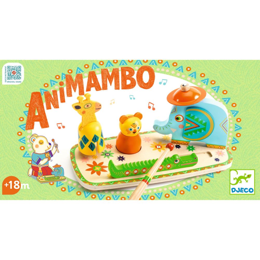 Djeco Musical Toys - Savannah Carnival Music Table DJ06038