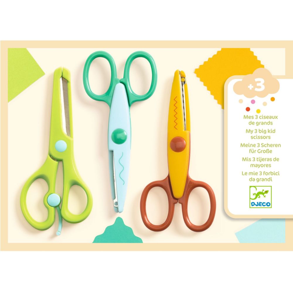 Djeco Scissors - My 3 Big Scissors DJ00966