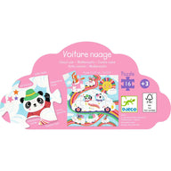 Djeco Silhouette Puzzles - Cloud Car - 16 pcs DJ07276