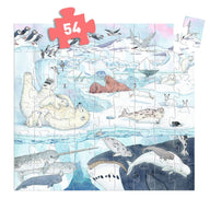 Djeco Silhouette Puzzles - Polar Softness - 54 pcs DJ07294