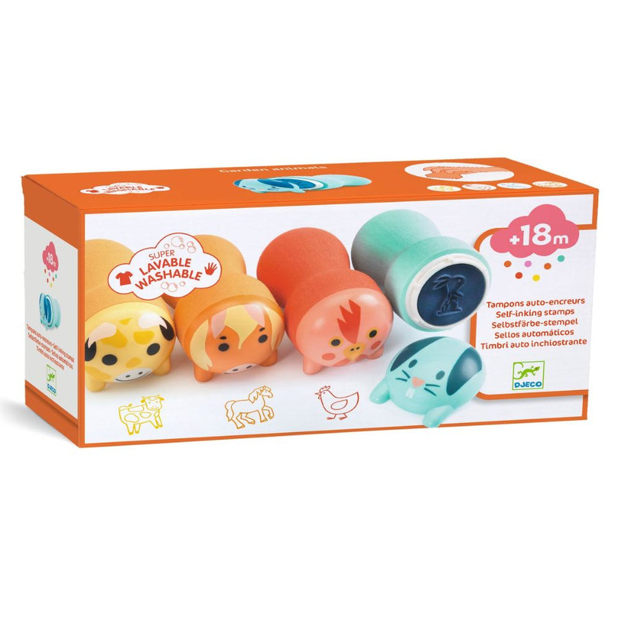 Djeco Stamps For Little Ones - FarmAnimals DJ09011