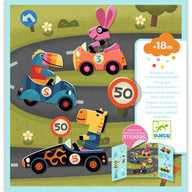 Djeco Stickers for Little Ones - Cars