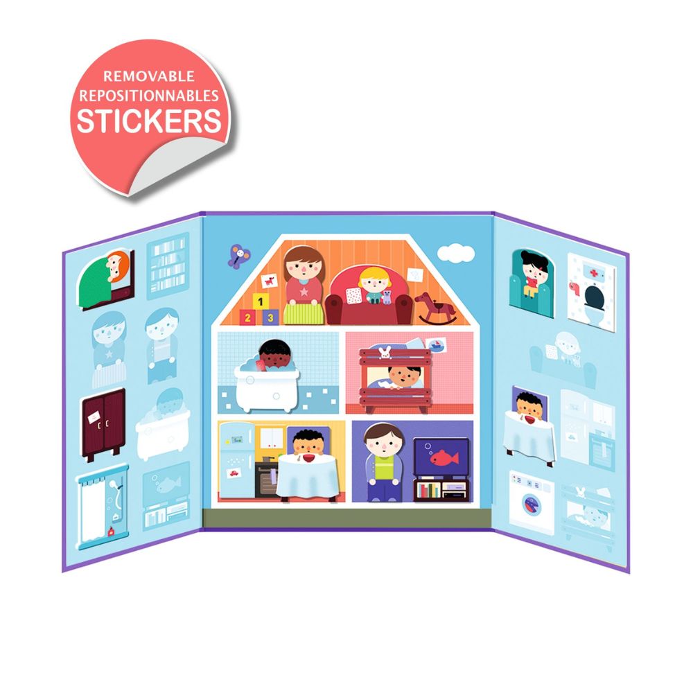 Djeco Stickers for Little Ones - House