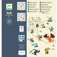 Djeco Stickers - Valiant Knights DJ08886
