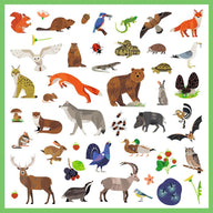 Djeco Stickers - Fauna