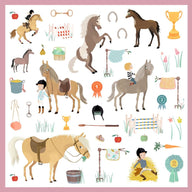 Djeco Stickers Horses