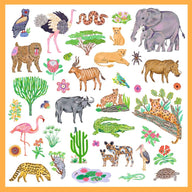 Djeco Stickers - Kenya