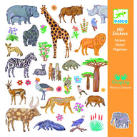 Djeco Stickers - Kenya, 160 stickers