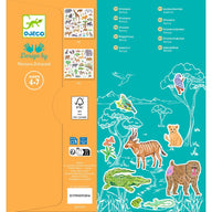 Djeco Stickers - Kenya