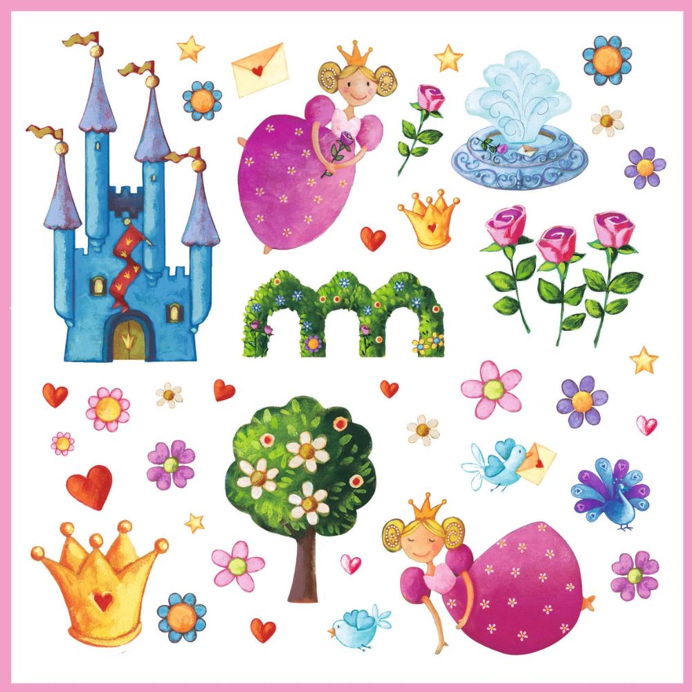 Djeco Stickers Princess Marguerite
