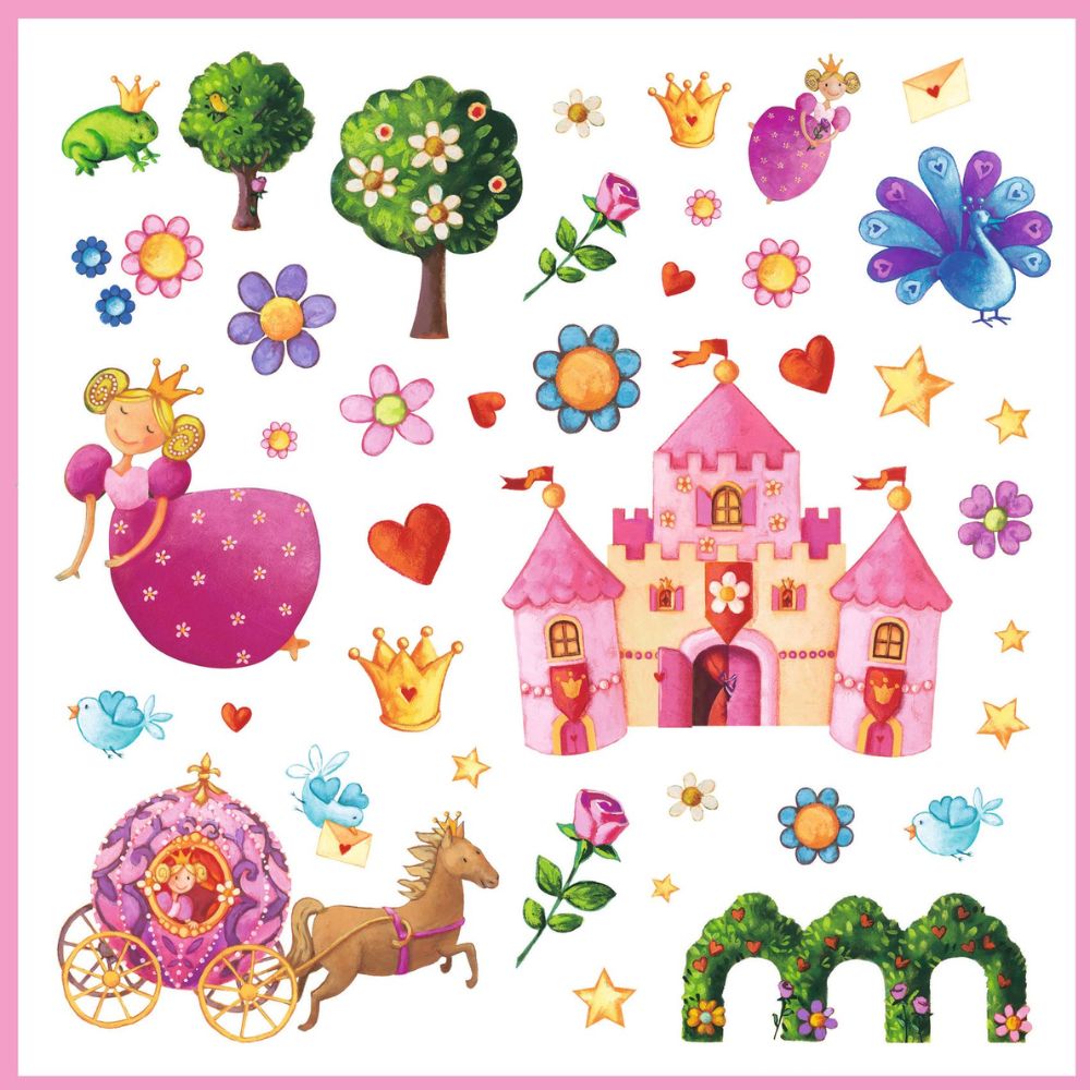 Djeco Stickers Princess Marguerite