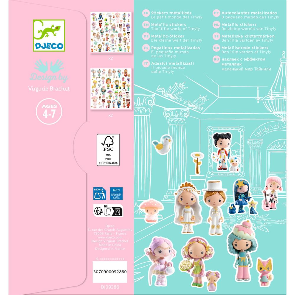 Djeco Stickers - The Little World of Tinyly